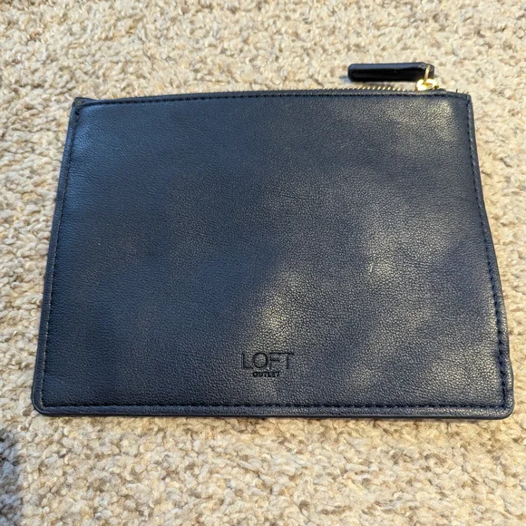 LOFT Black, Pink, and Cream Bag - Picture 4 of 5